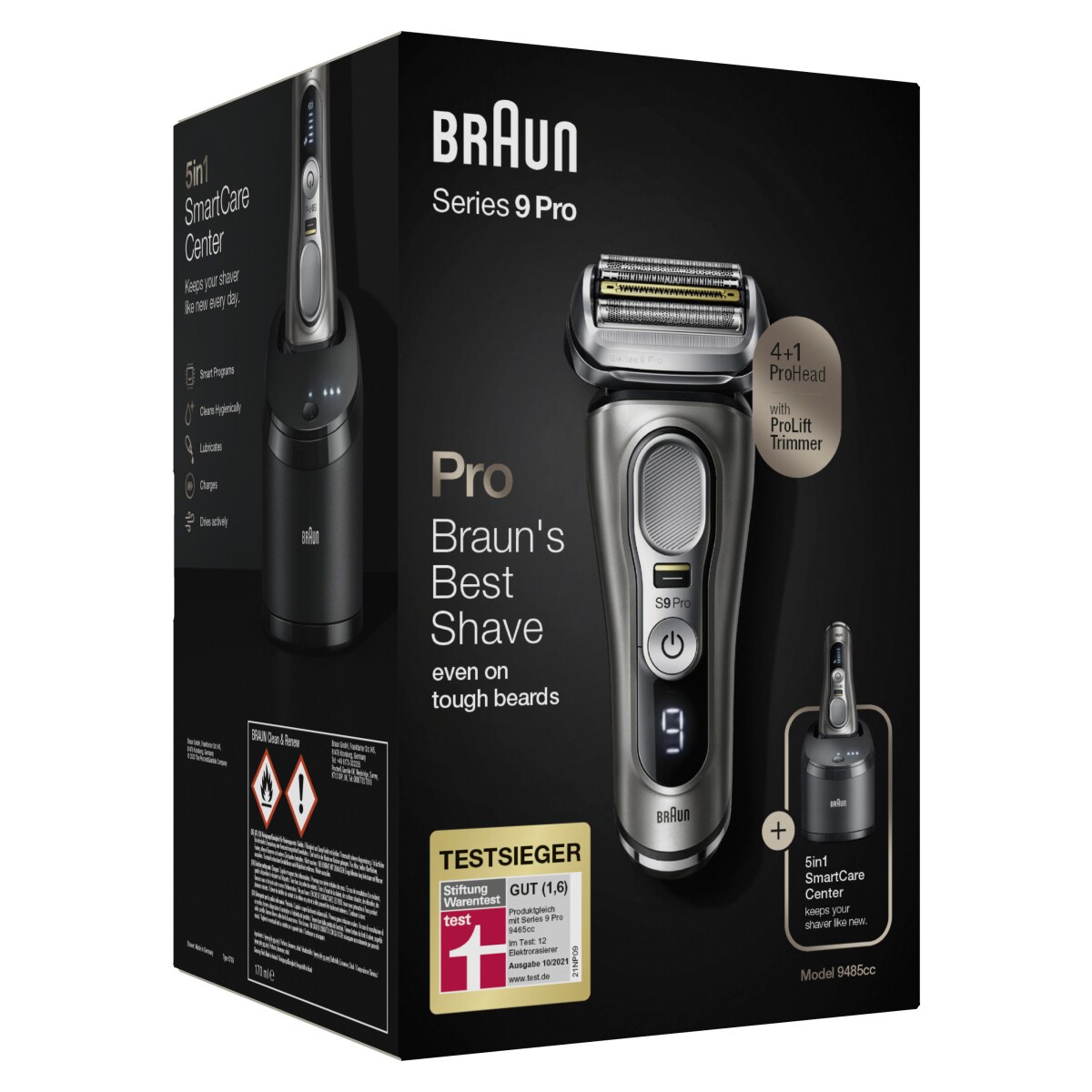 Braun Series 9 9485cc Wet & Dry Herrenrasierer