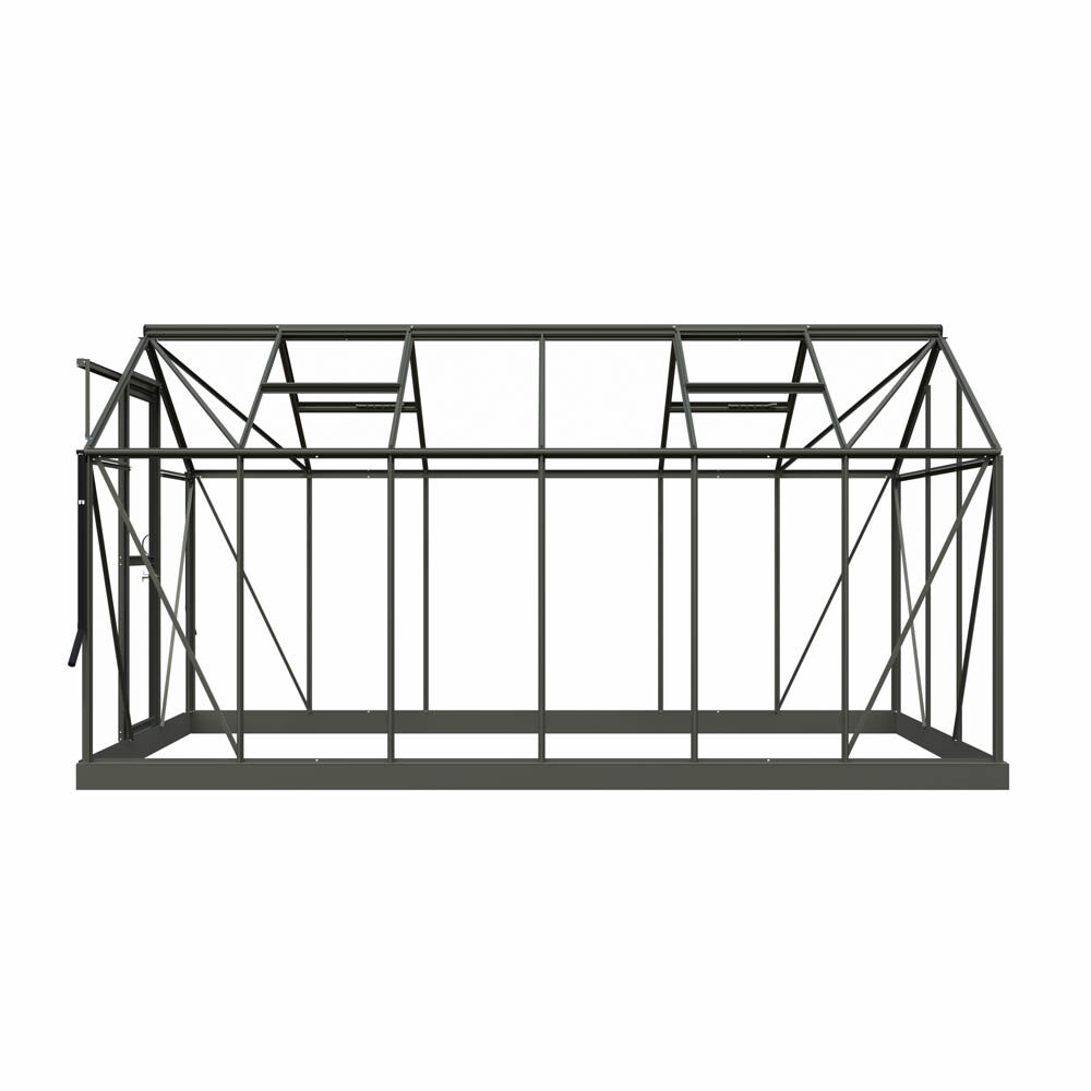 Royal Well Mary IV - Tuinkas - Groen - 241x212x425 cm - Veiligheidsglas