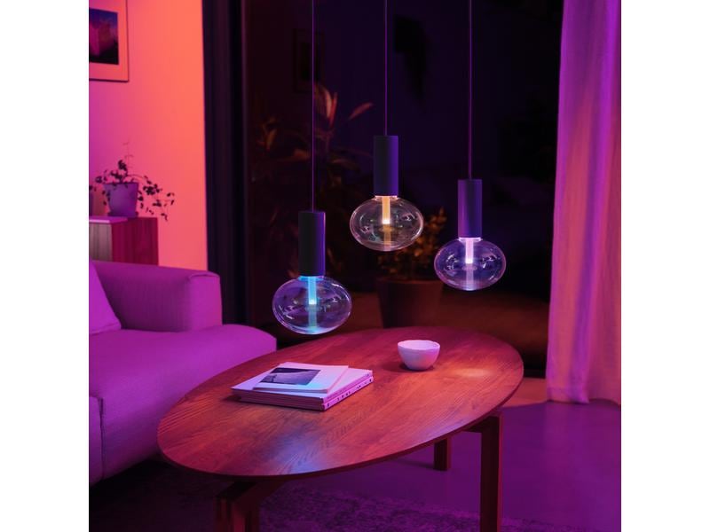 Philips Hue Leuchtmittel White & Col. Amb. Lightguide, 6.5 Smartes Hue E27-Leuchtmittel