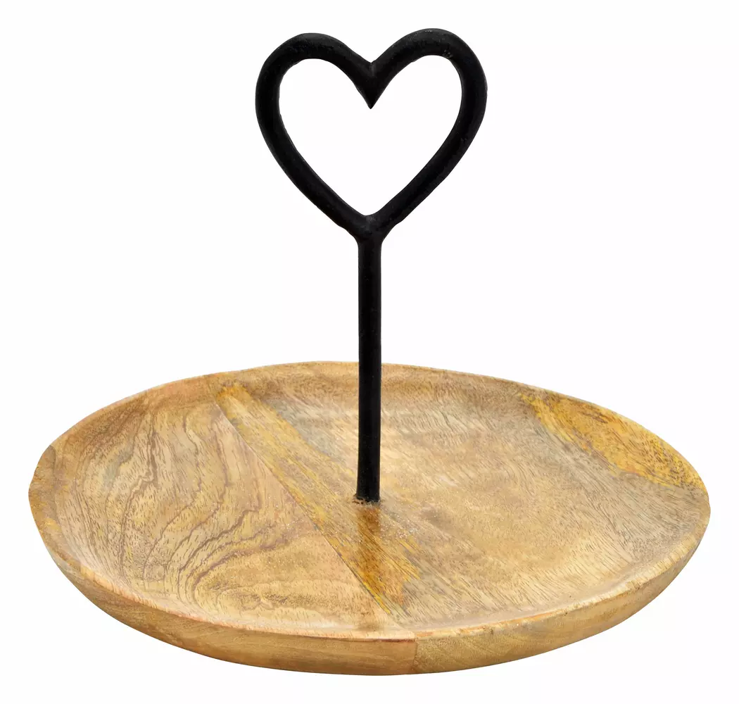 Tablett Herz Ø 25 cm