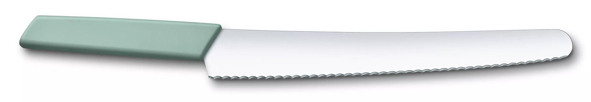 Swiss Modern Brot- und Konditormesser-Aquamarin