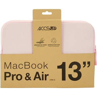 Housse PC Portable Accsup SLV pink 13''