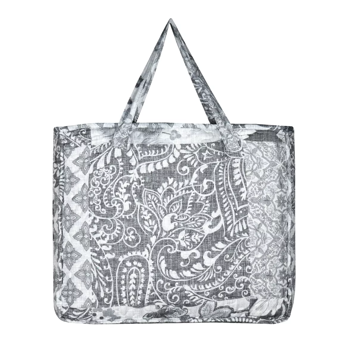 Couvre-lit et taie d'oreiller (180 x 240 cm) Octavia Gris