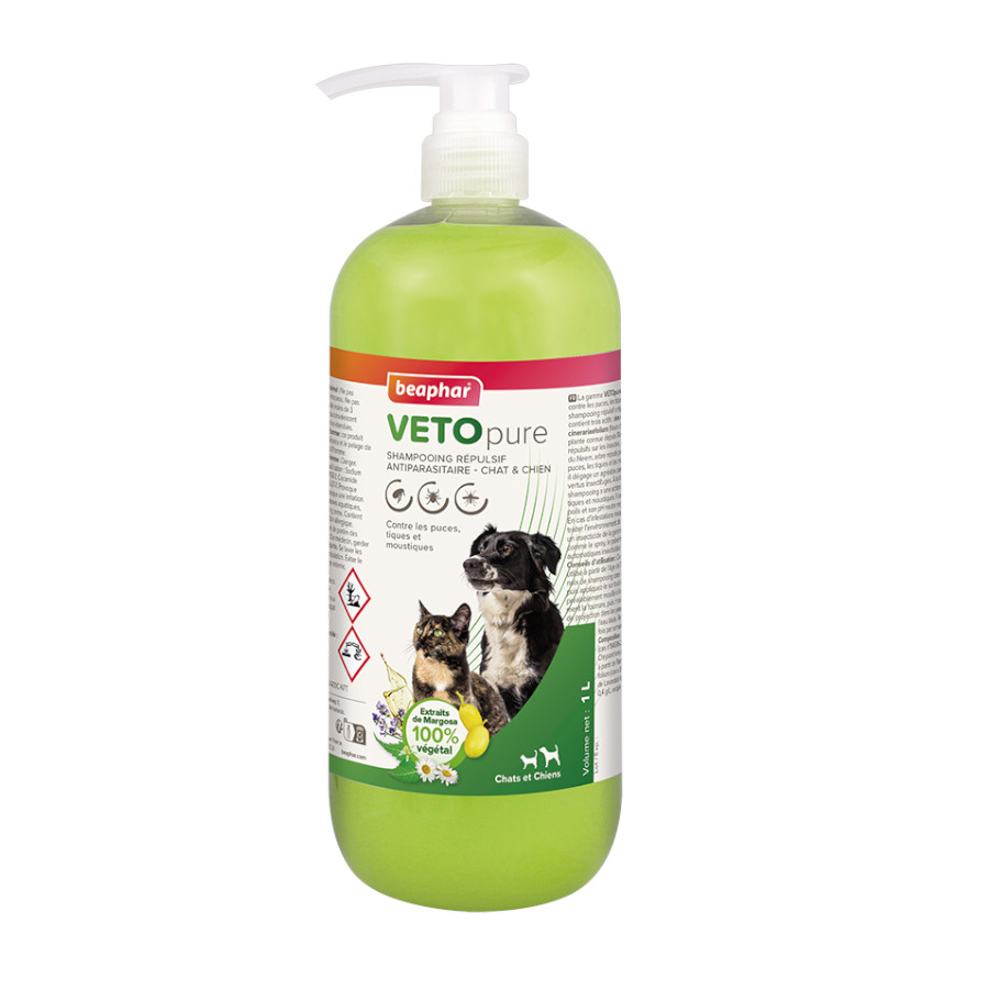 Shampoo repelente Beaphar para cães e gatos