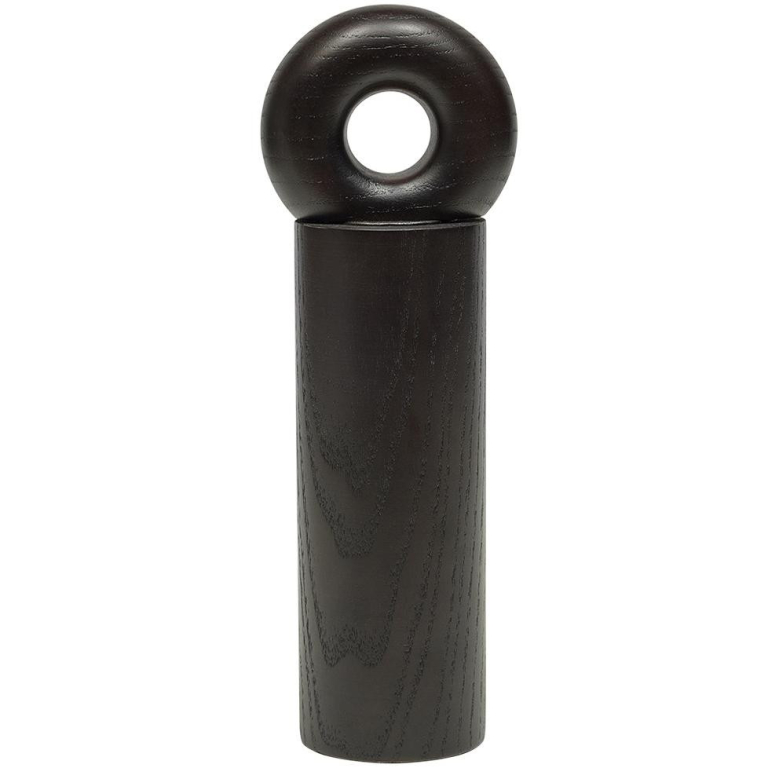 OYOY Hoop peper- en zoutmolen Large donker essenhout