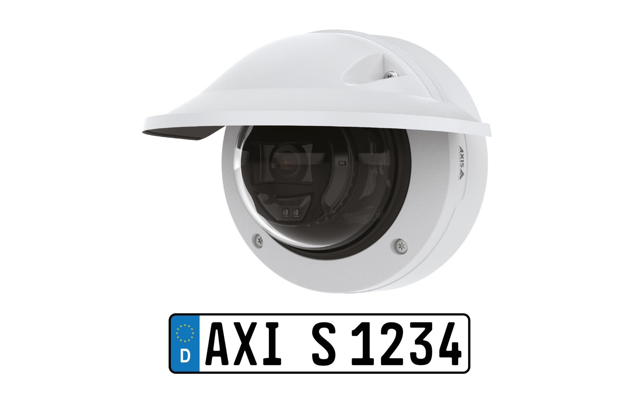 Netzwerkkamera P3265-LVE-3 License Plate Verifier Kit<br>Einfache und kosteneffektive Zufahrtskontrolle für Fahrzeuge