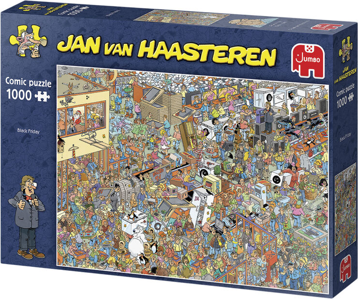 Jan Van Haasteren puslespil JvH Black Friday