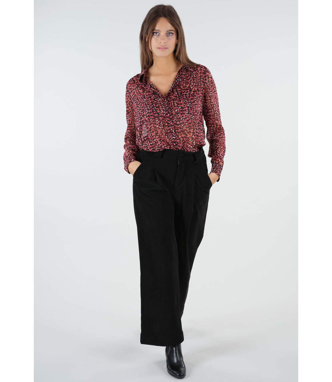 Chemise imprimé animalier MARISE