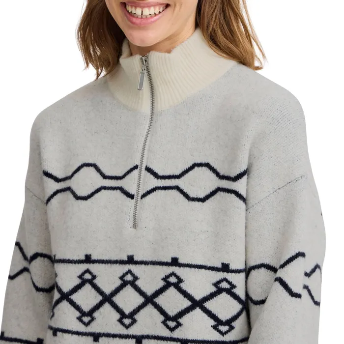 B.Young Massi Halfzip Trui Dames