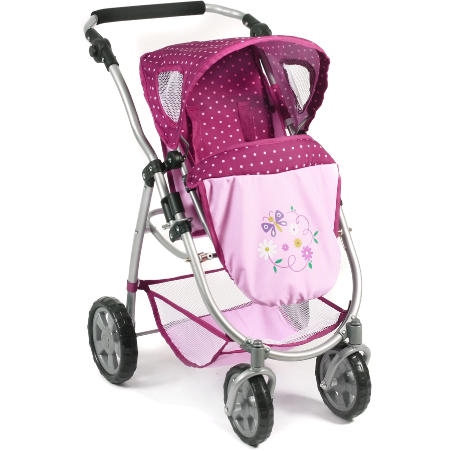 BAYER CHIC 2000 3 in 1 Kombi EMOTION ALL IN dots brombeere