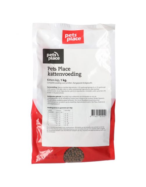 Pets Place Kitten 1 kg - Kattenvoer