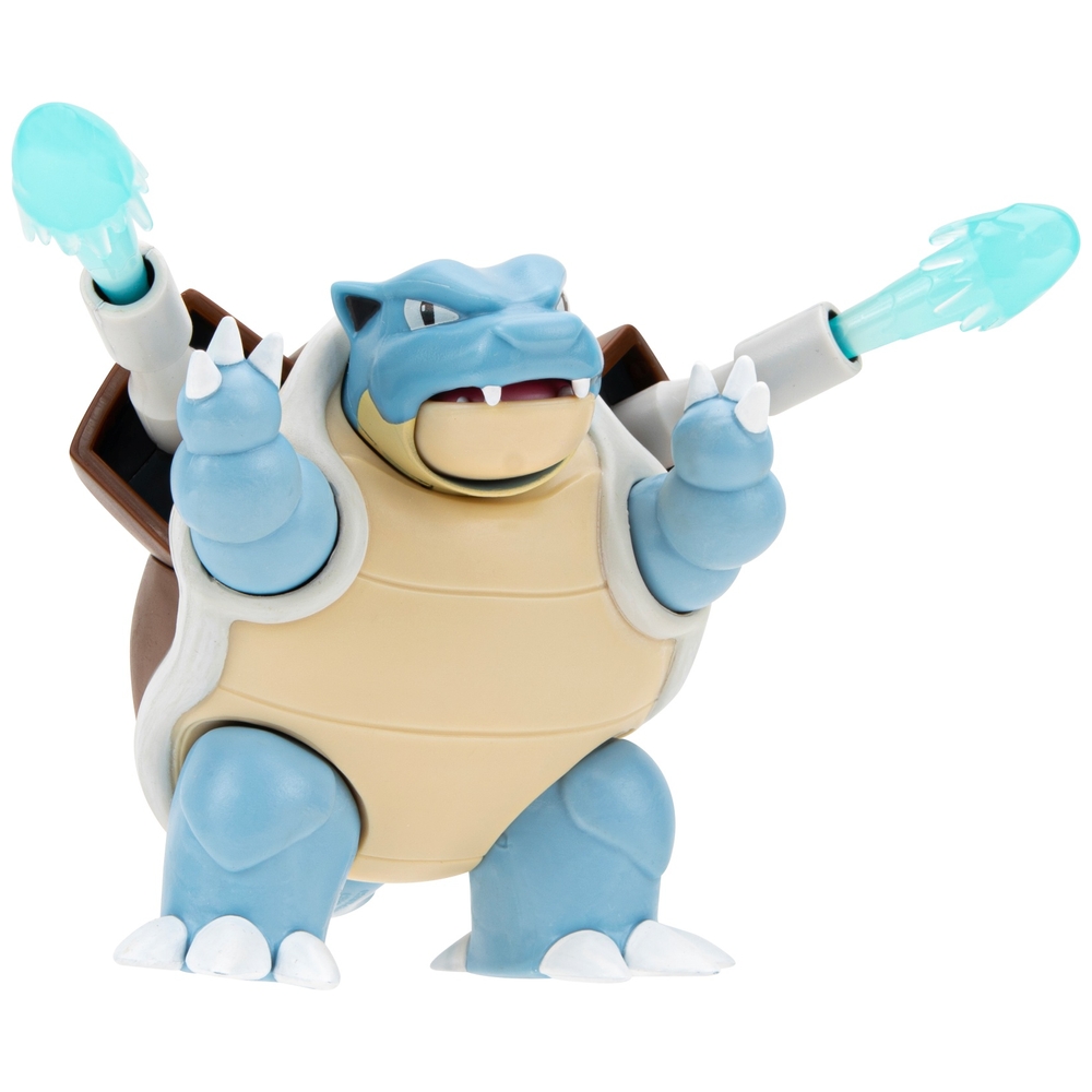 Pokémon Turtok 11 cm Kampf-Figur mit Wasserraketenkanone