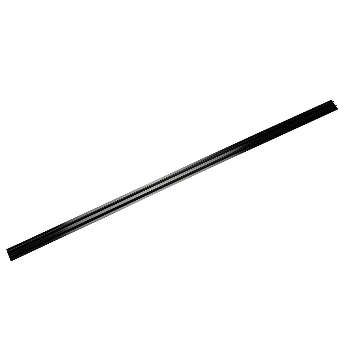 Afdekplaat voor 1-fase rail, zwart, 87 cm