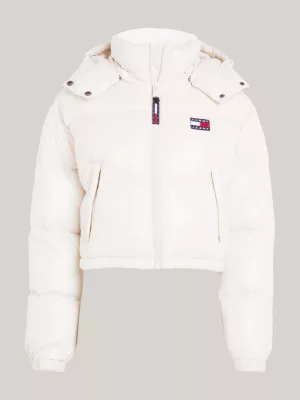 Jaqueta puffer cropped Alaska