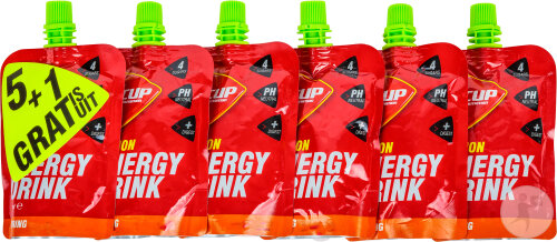 Wcup Energy Drink Lemon Gel 6x80g