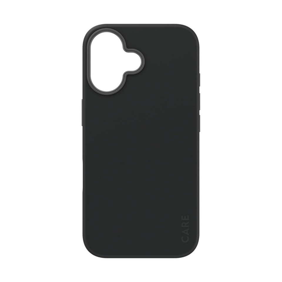 CARE by PanzerGlass - Case - Sort med MagSafe - iPhone 16