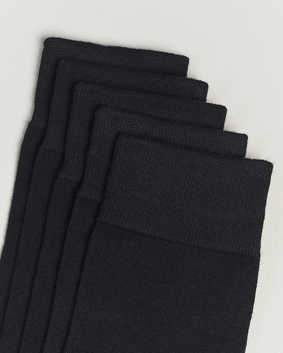Bread & Boxers 5-Pack Socks Black