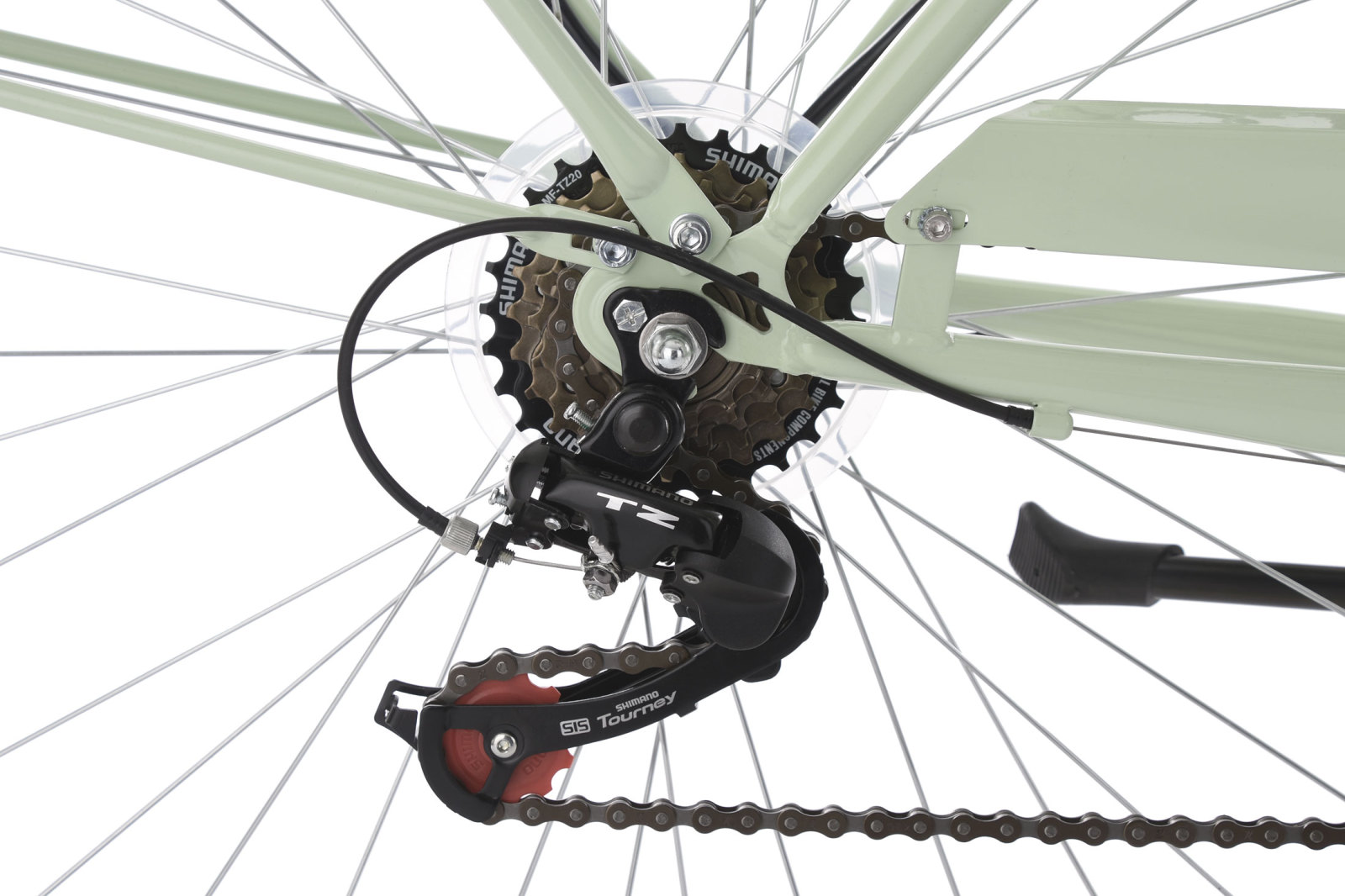 KS Cycling Damenfahrrad 28'' BALLOON - grün - 48 cm Rahmenhöhe