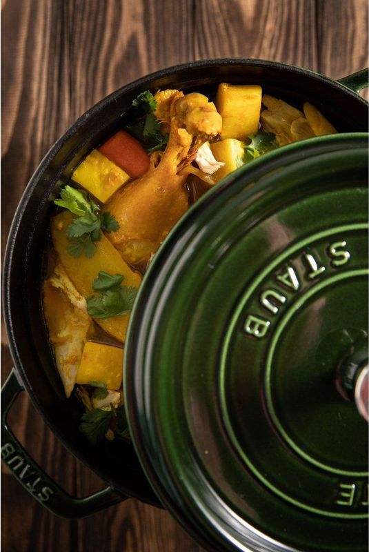 Staub Braadpan Rond Basilicum 24 cm