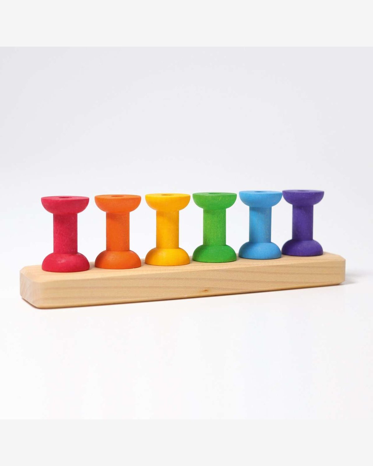 Stablesneller, Nål og Tråd – 2i1 Leke | Small Bobbins – Montessori Leker