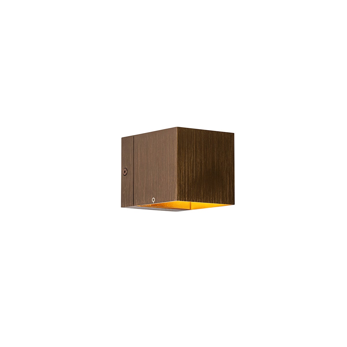 Moderne wandlamp in donker brons – Transfer