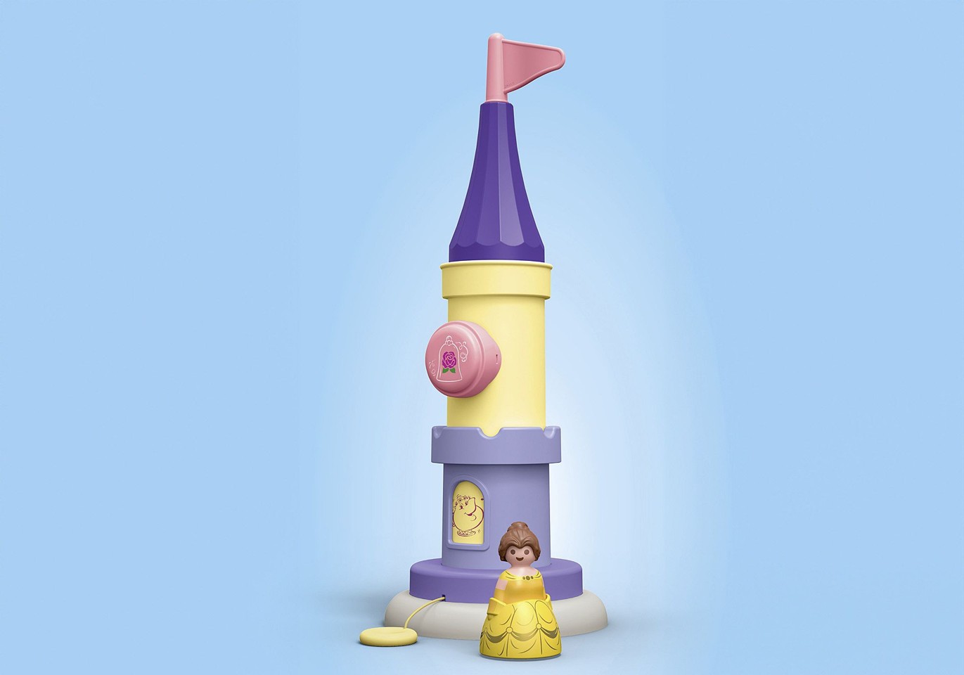 Playmobil - JUNIOR & Disney: Belles legetårn med lyd (71458)