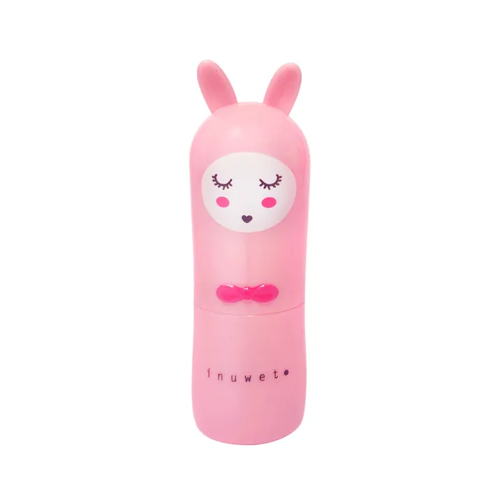 Inuwet Baume à lèvres lapin vegan - Fraise