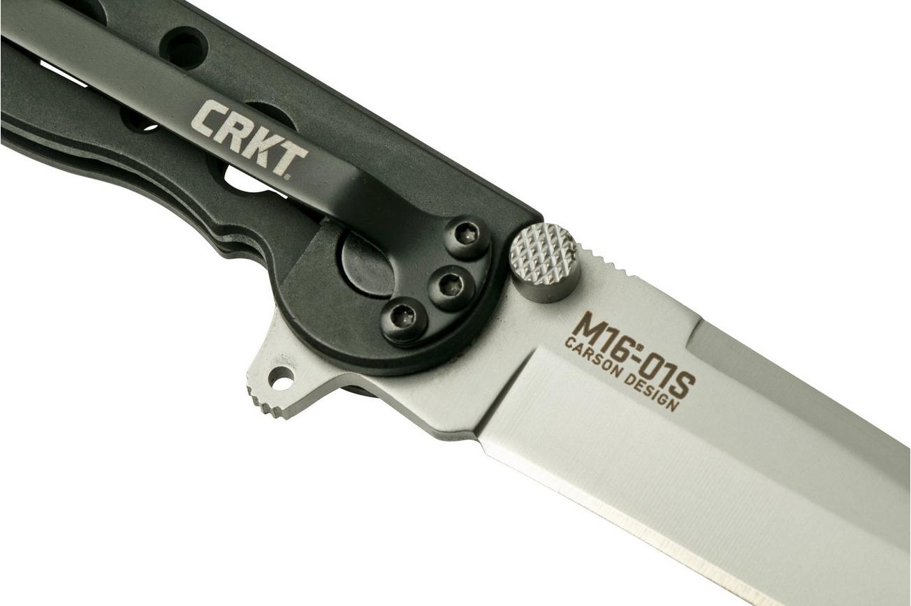 CRKT M16, Spear Point, Bead Blasted M16-01S zakmes