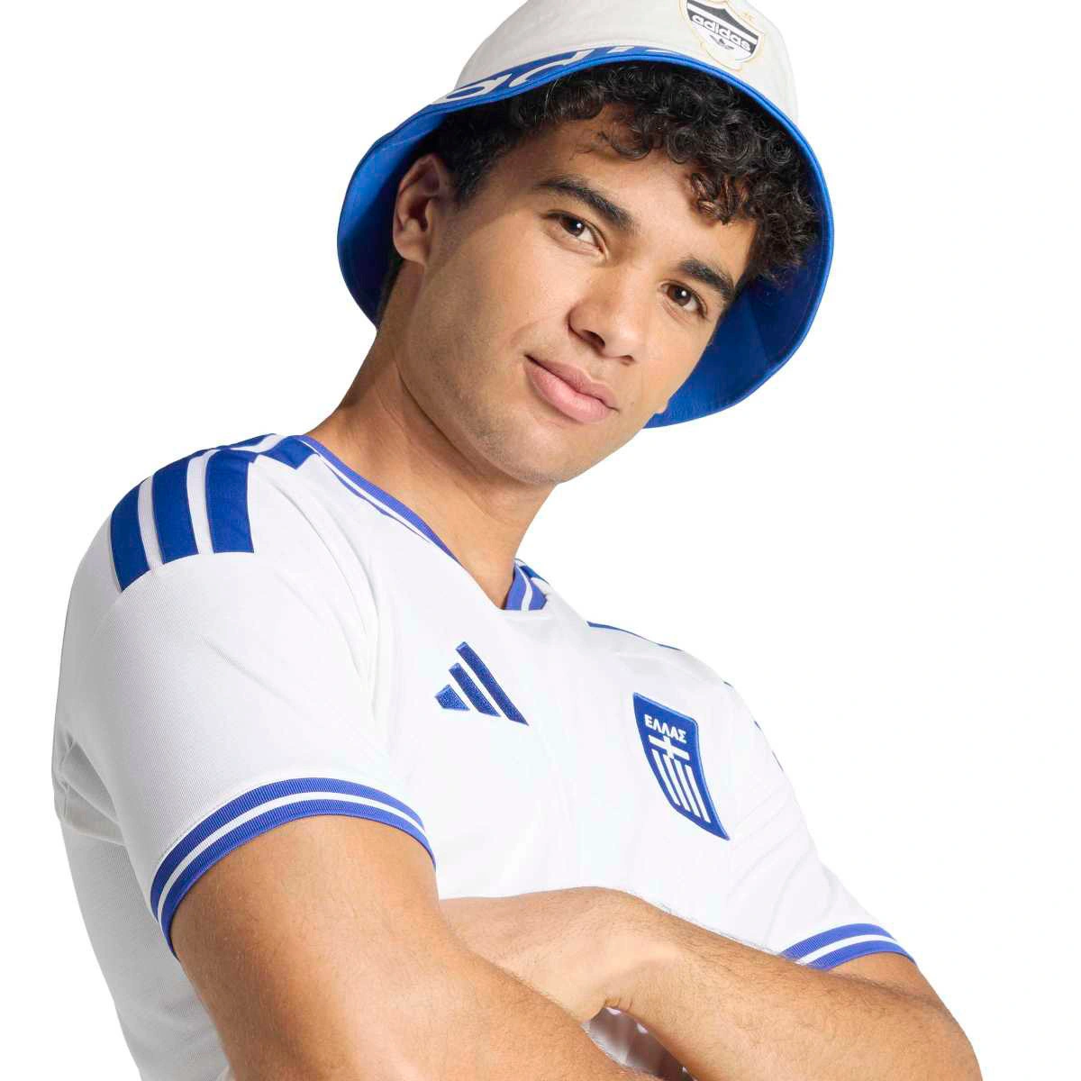 Camisola adidas Grécia Primeira Equipamento Mundial 2026