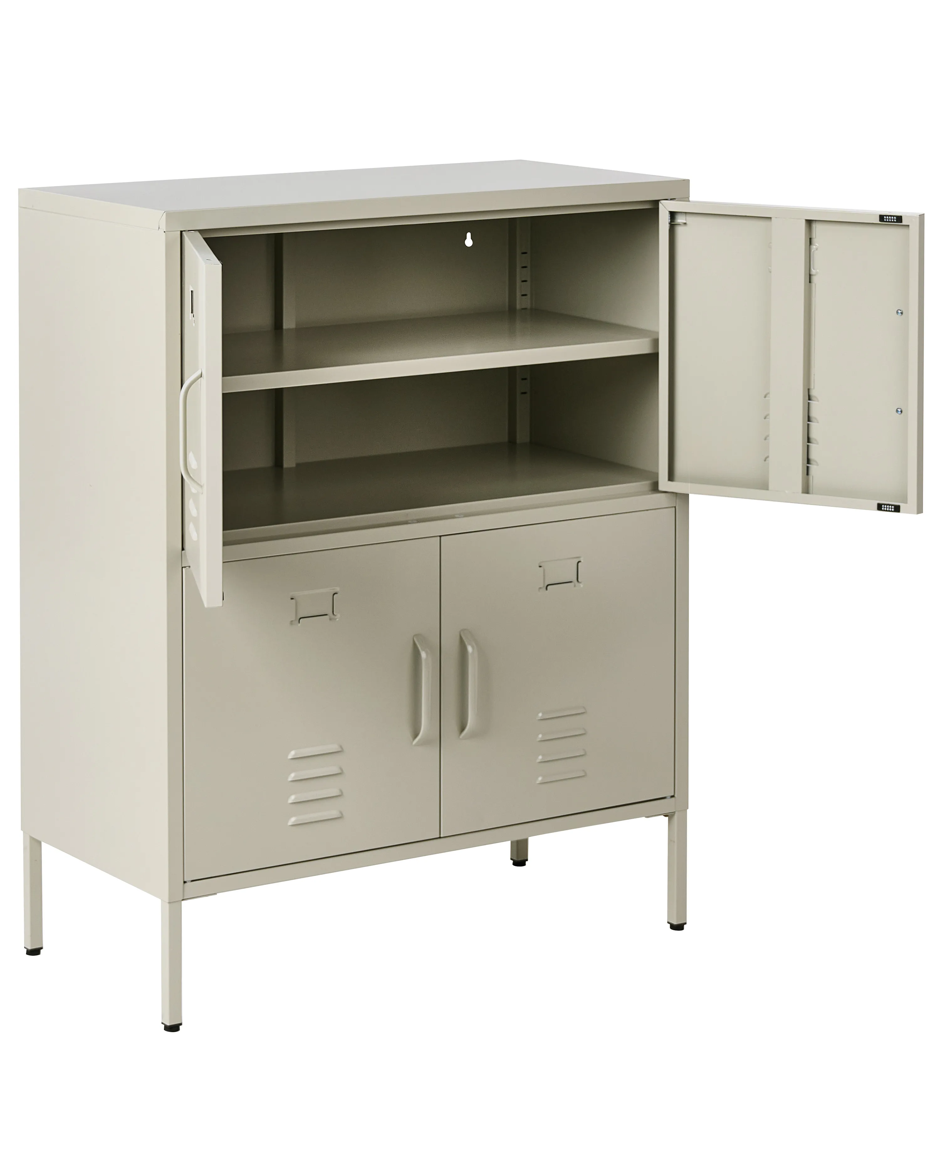 Kantoorkast HOLBECK Metaal Lichtbeige