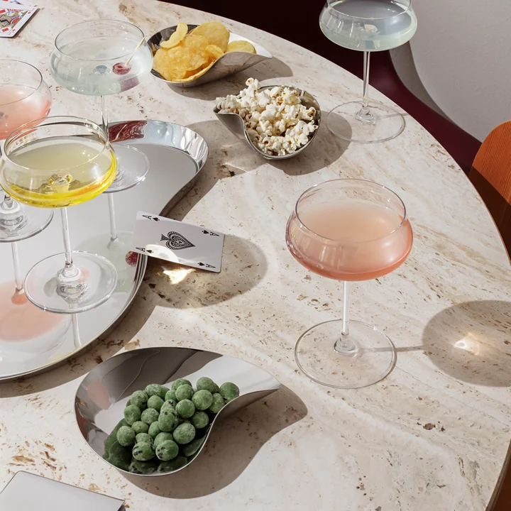 Georg Jensen - Indulgence Tablett, Edelstahl