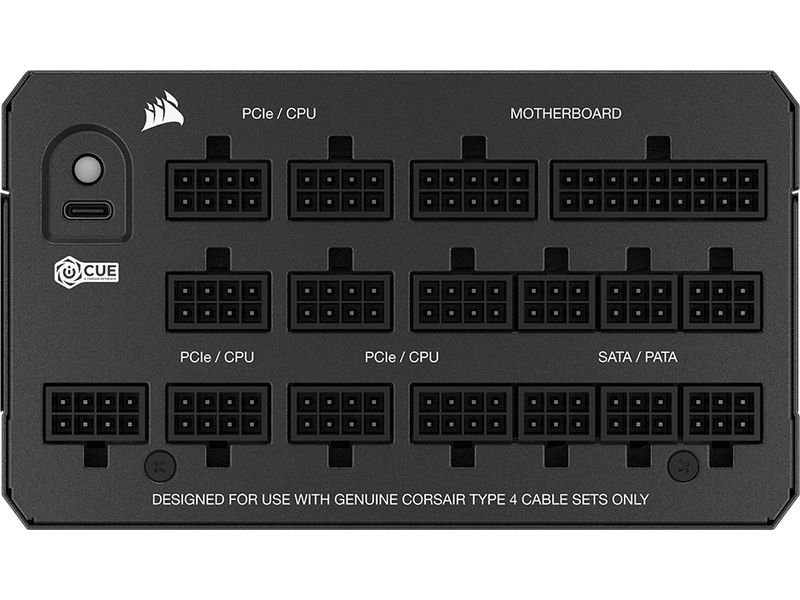 Corsair Netzteil HXi Serie 2025 RM1200i 1200 W Vollständig modulares, geräuscharmes ATX-Netzteil mit 1200 W Leistung