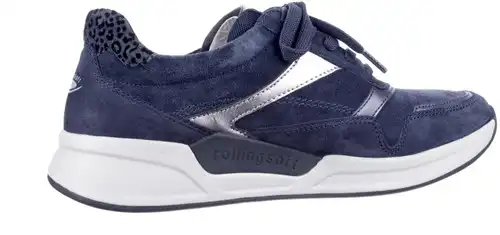 Gabor Rollingsoft blauw combi 76.957.26 - maat 9 sneaker blauw combi - maat 9 Calandschoen