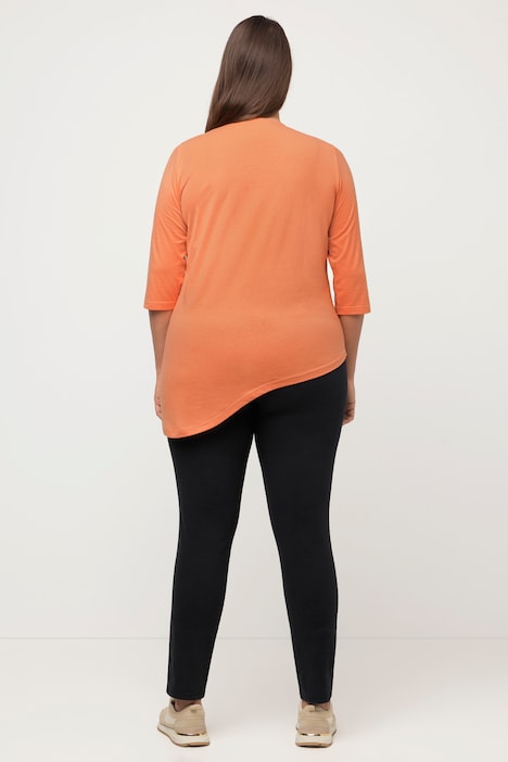Shirt, Rundhals, 3/4-Arm, Biobaumwolle
