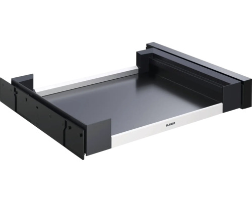 Blanco Flat Drawer 60 H zwart 527666