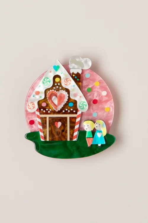Erstwilder Home Sweet Home broche