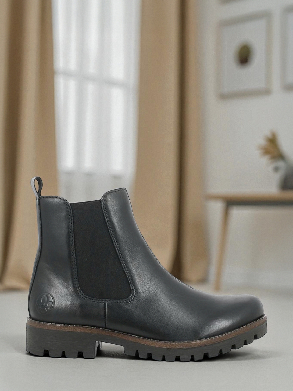Rieker Lettfòret lav boots