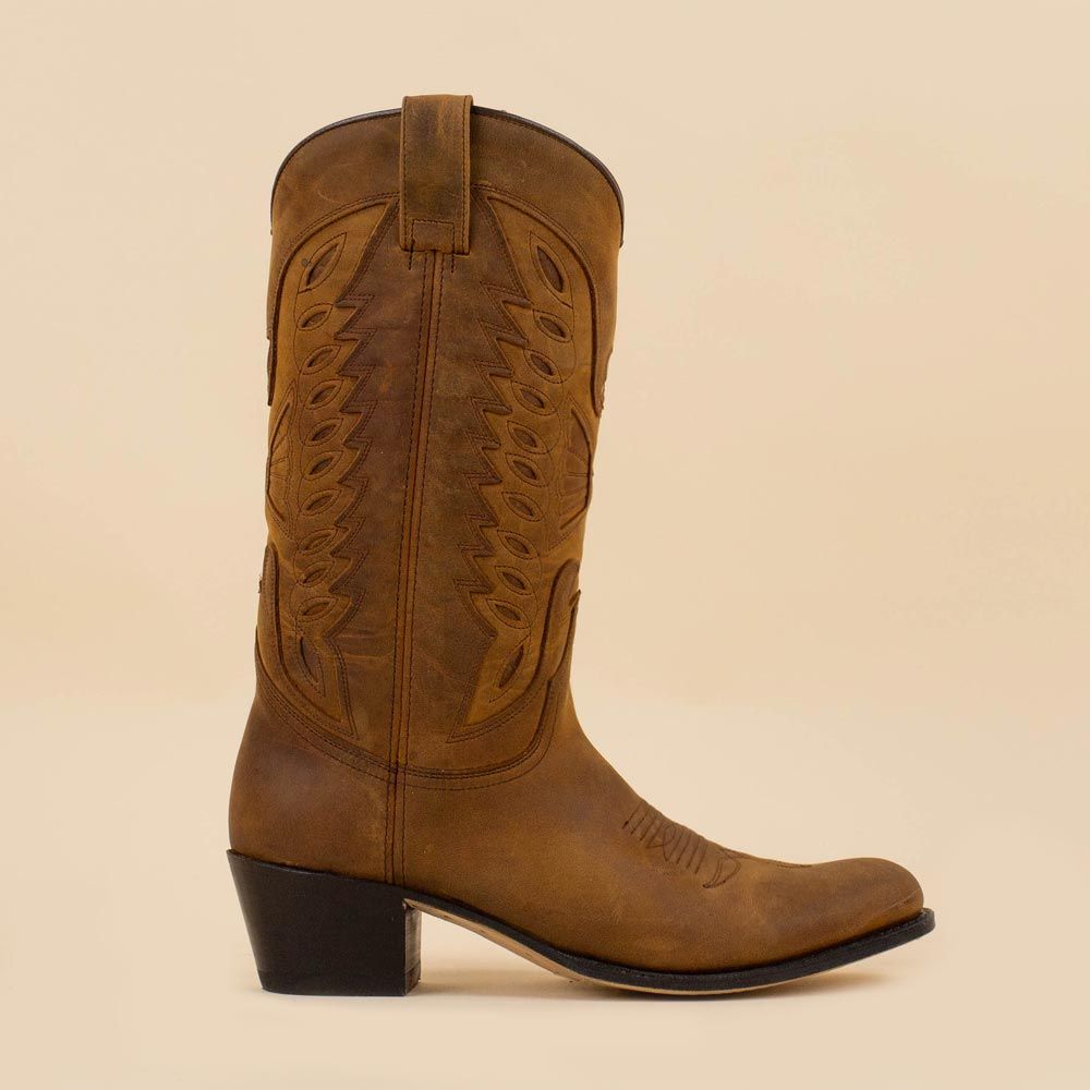 Sendra cowboyboots 18492 Cognac