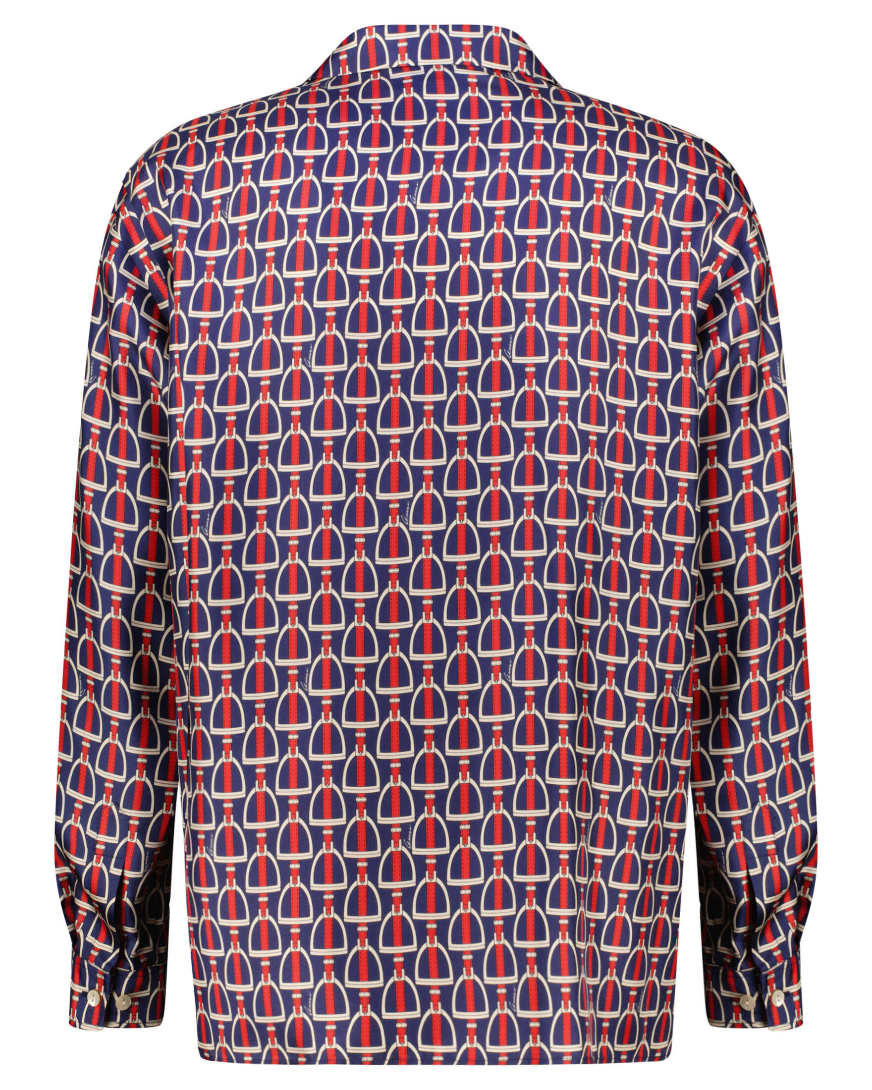 Gucci| Herren Seidenhemd BOWLING HAWAII SHIRT Langarm