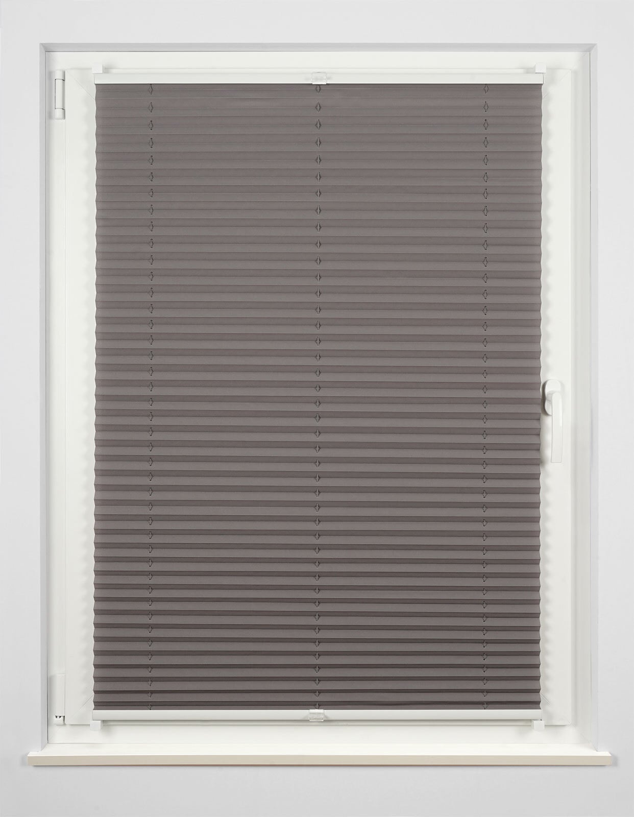 my deco Plissee 65 x 130 cm grau