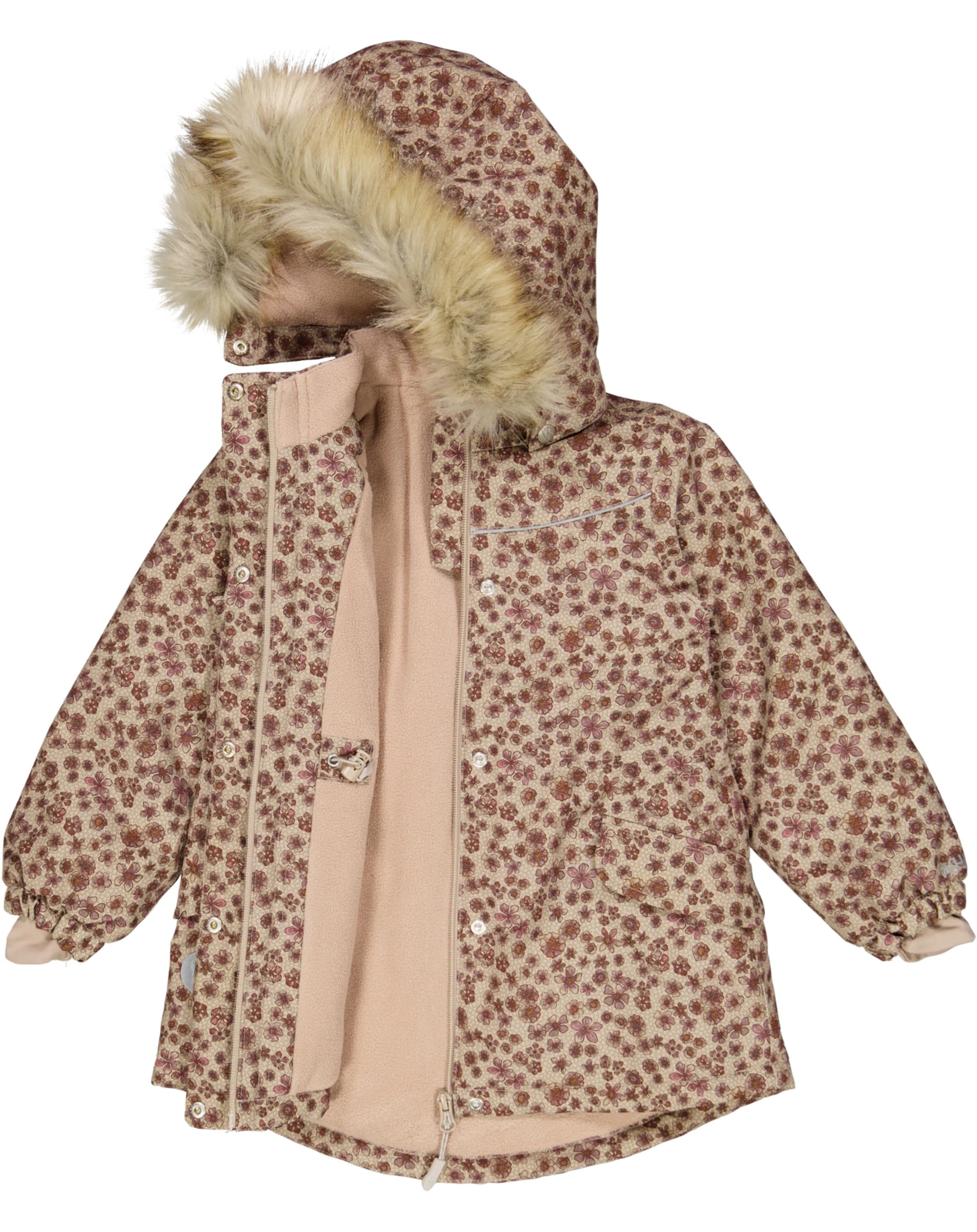 Funktions-Winterjacke MATHILDE TECH FLOWERS in winter blush