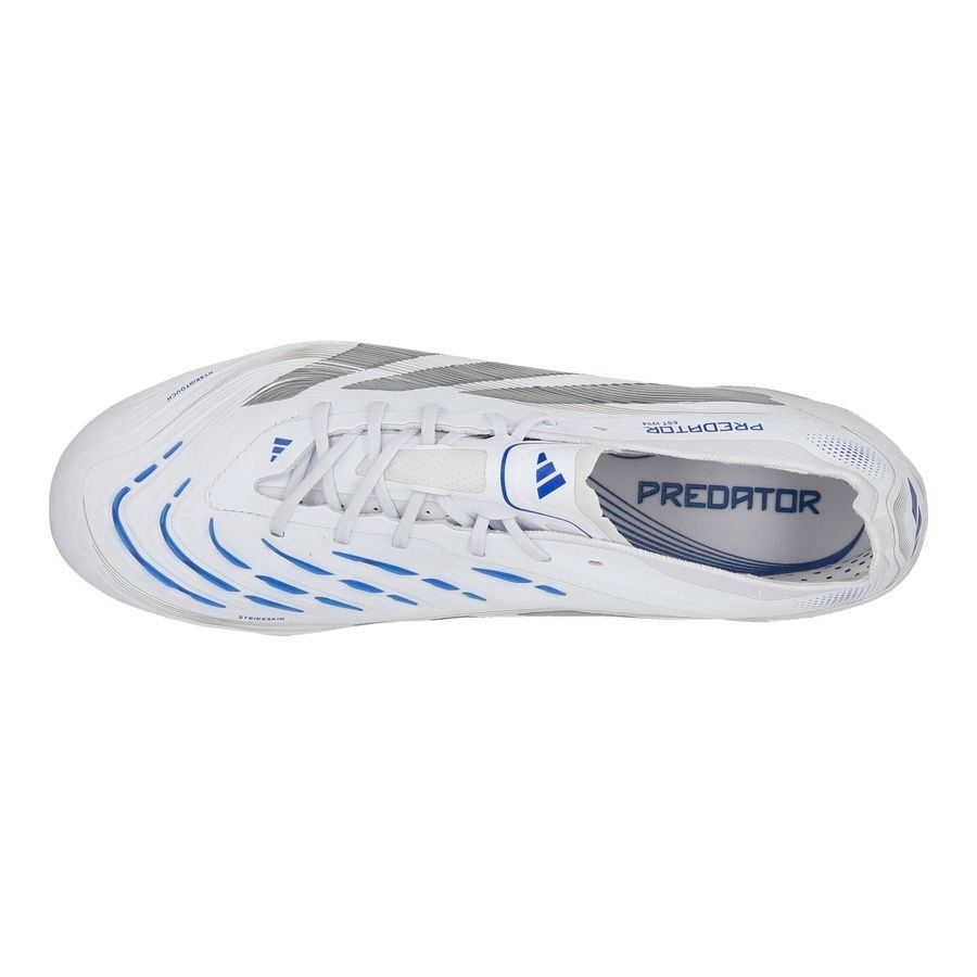 adidas Predator Elite FG Polar Victory - Blanc/Argenté/Bleu