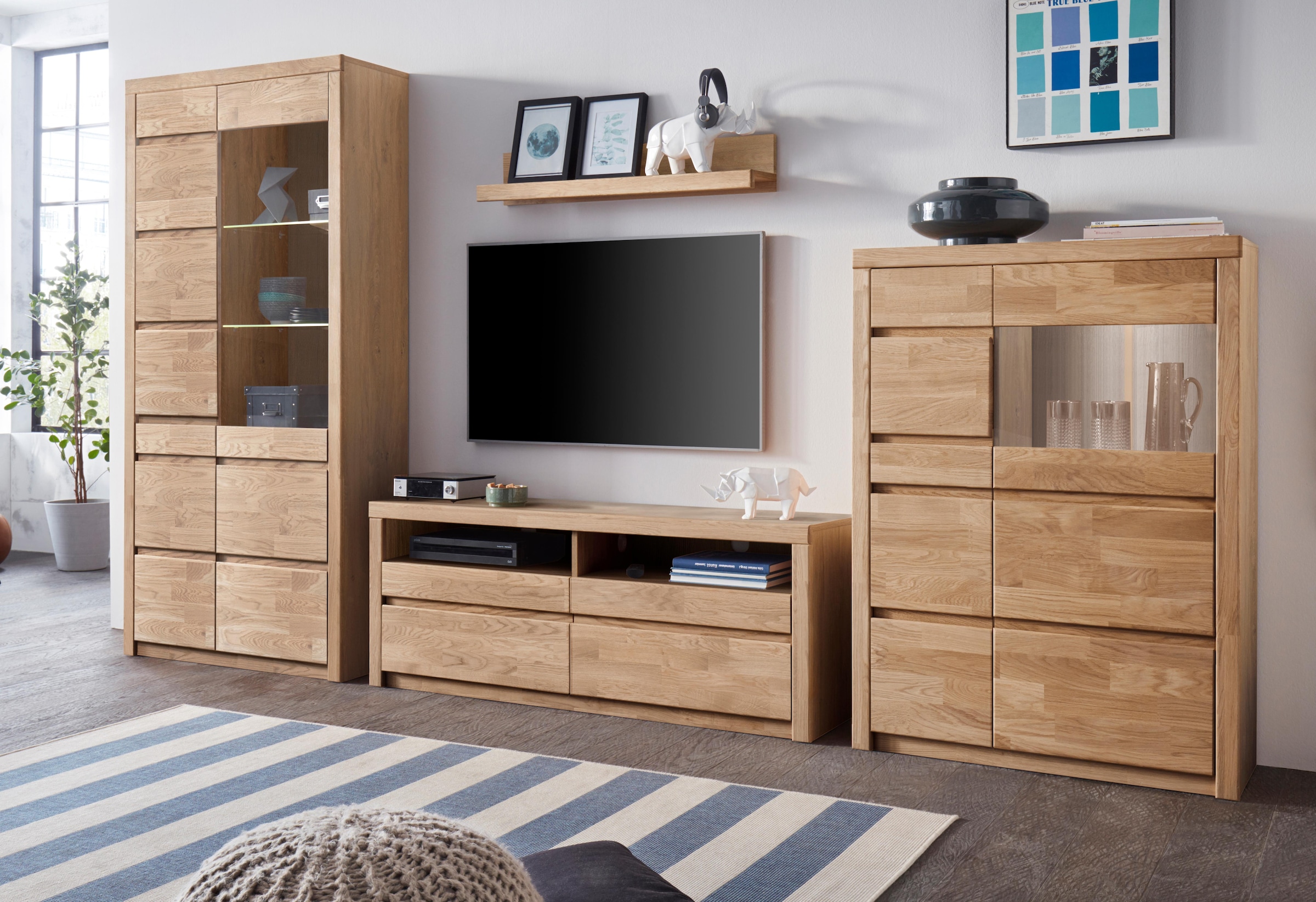Home affaire Wohnwand »Silkeborg« Set, 4 Stk. tlg.