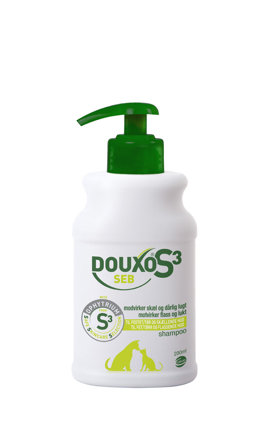 Douxo S3 Seb Shampoo til dyr 200 ml