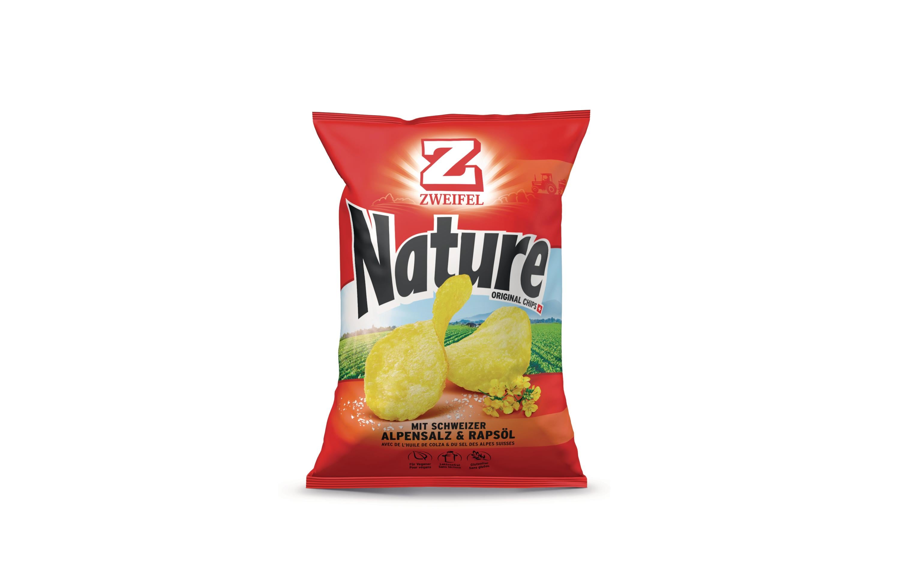 Chips Original Nature 20 x 30 gKnusprige Kartoffelchips aus der Schweiz