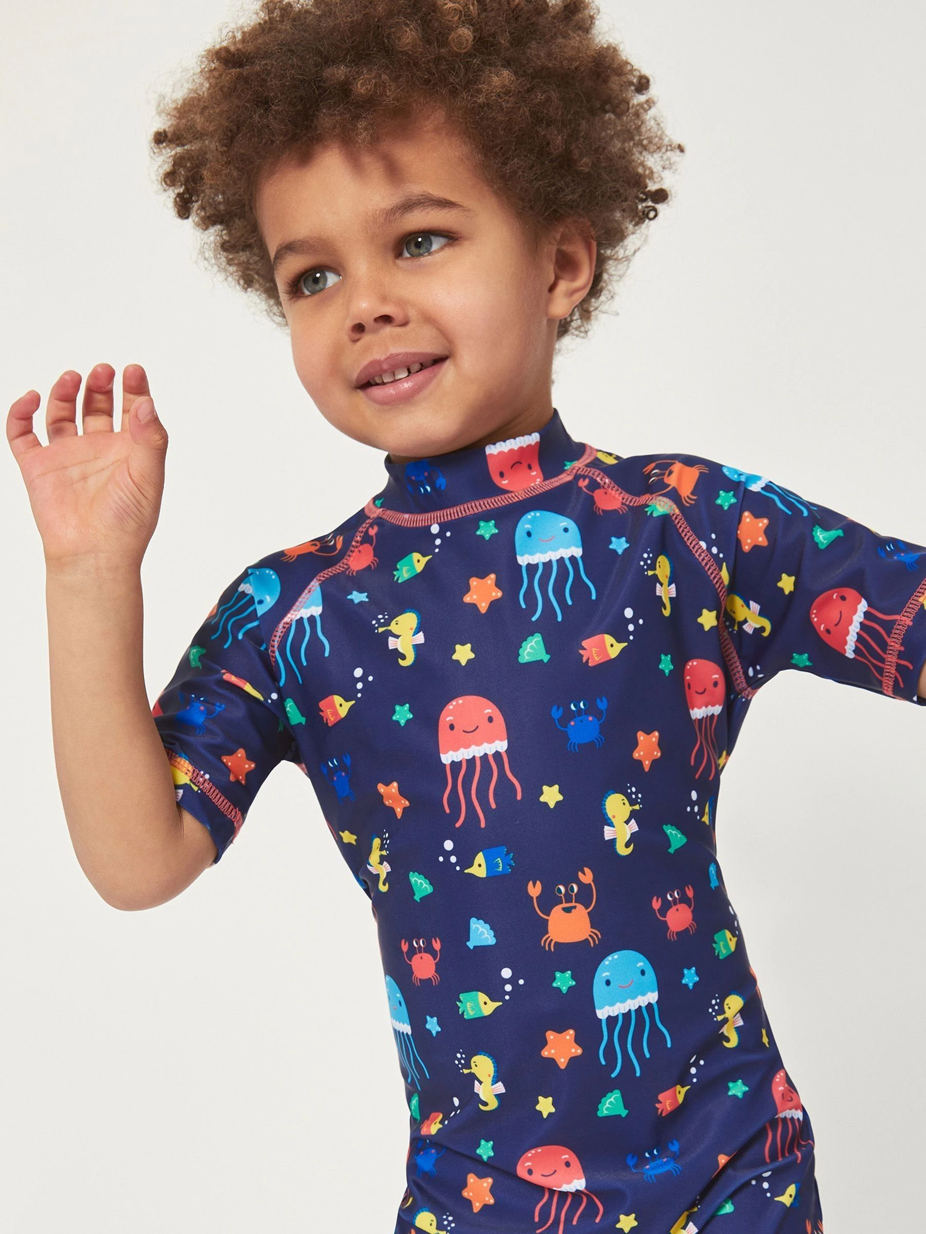 Harry Bear nautisch zeeleven zwem-surfpak voor jongens