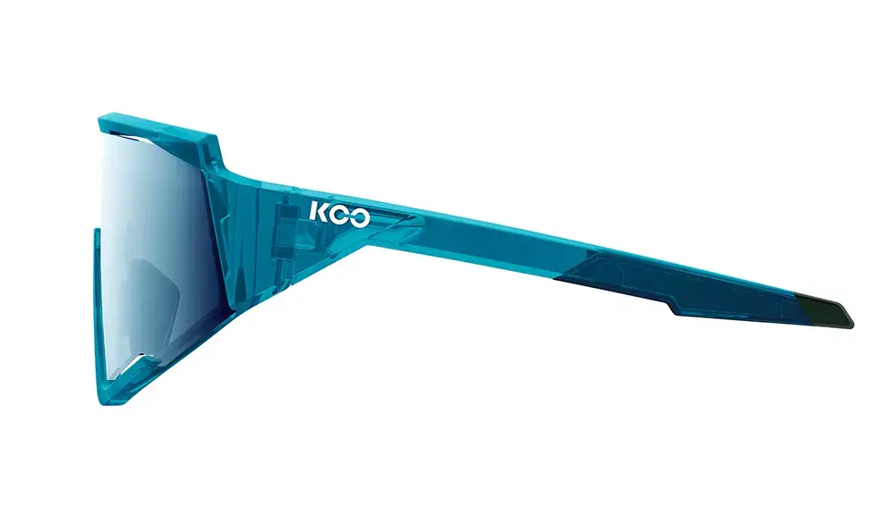 KOO Spectro Bora Sport Zonnebril Metallic Groen met Green Lens