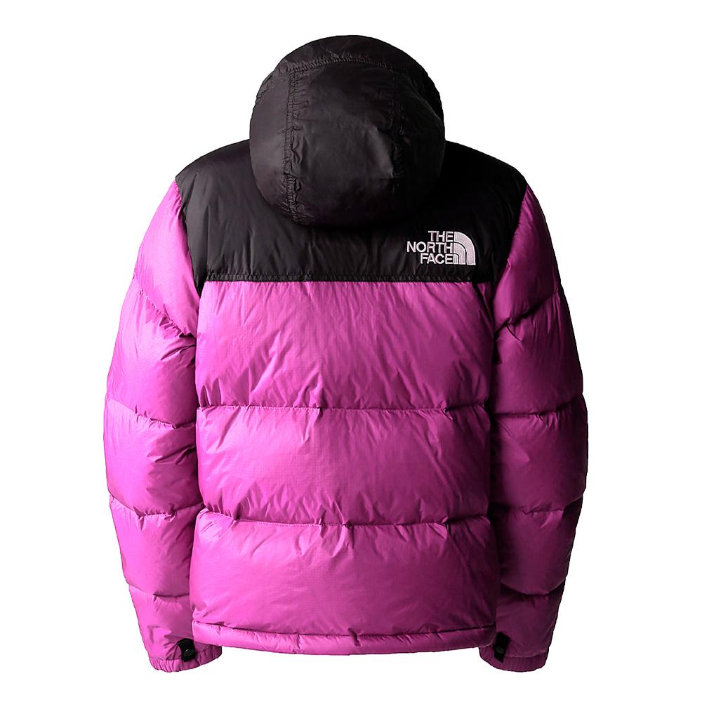 The North Face Doudoune Noir/Violet Femme The North Face 96 Retro Nuptse