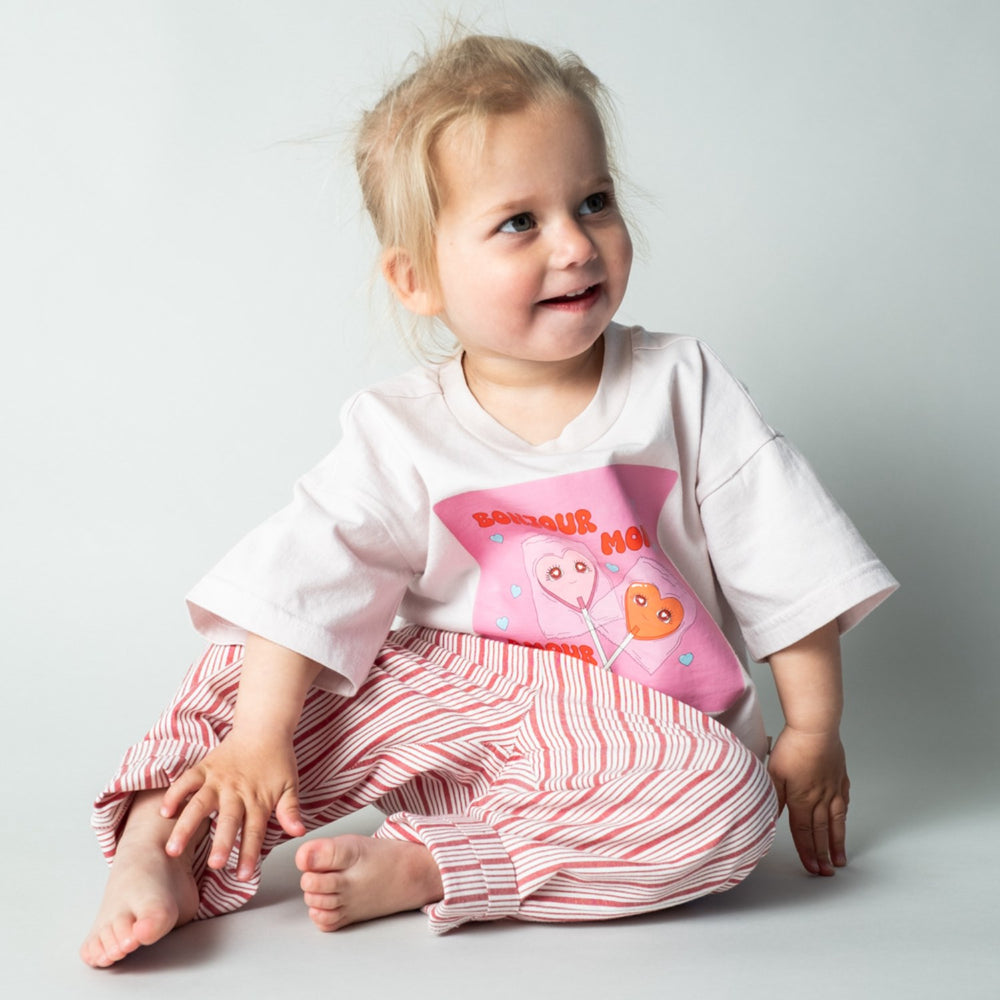 Køb That's Mine Bonjour Mon Amour Vilde Oversized T-Shirt