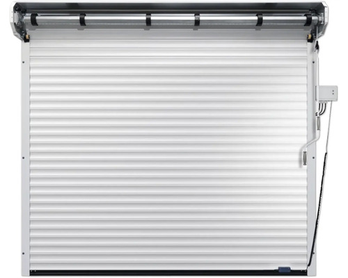 ARON Garagedeur Roldeur 2375x2000 mm zwart 2100 sablé incl. Garagedeuropener links